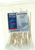 WATTESTÄBCHEN Holz 15 cm großer Kopf