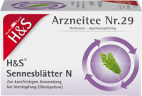 H&S Sennesblätter N Filterbeutel - 20St - Heilkräutertees