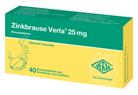 ZINKBRAUSE Verla 25 mg Brausetabletten - 40St - Selen & Zink