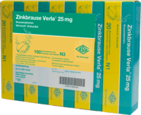 ZINKBRAUSE Verla 25 mg Brausetabletten - 100St - Selen & Zink