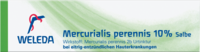 MERCURIALIS PERENNIS 10% Salbe - 25g - Juckreiz & Ekzeme