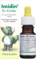 IMIDIN Nasentropfen für Kinder - 10ml - Nase frei