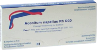 ACONITUM NAPELLUS Rh D 30 Ampullen - 8X1ml
