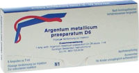 ARGENTUM METALLICUM praeparatum D 6 Ampullen - 8St