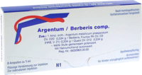 ARGENTUM/BERBERIS comp.Ampullen - 8St
