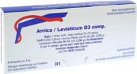 ARNICA/LEVISTICUM D 3 comp.Ampullen - 8St