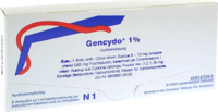 GENCYDO 1% Injektionslösung - 8St