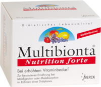 MULTIBIONTA Nutrition forte Kapseln - 90St - Multivitamin