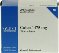 CALCET 475 mg Filmtabletten - 200St