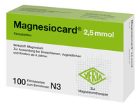 MAGNESIOCARD 2,5 mmol Filmtabletten - 100St - Magnesium
