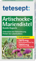 TETESEPT Artischocke-Mariendistel Kombi-Kapseln - 40St - Artischocken-Präparate