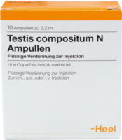 TESTIS COMPOSITUM N Ampullen - 10St - Heel