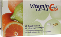 VITAMIN C 300+Zink 5 retard Kapseln - 60St - Vitamine