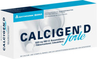 CALCIGEN D forte 1000 mg/880 I.E. Brausetabletten - 40St - Calcium & Vitamin D3