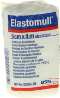 ELASTOMULL 6 cmx4 m 2095 elast.Fixierb. - 1St - Mullbinden & Elastische Binden