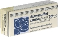 EISENSULFAT Lomapharm 50 mg Filmtabletten - 50St