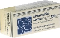 EISENSULFAT Lomapharm 100 mg Filmtabletten - 100St