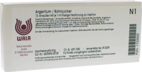 ARGENTUM/ROHRZUCKER Ampullen - 10X1ml