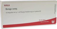 BORAGO COMP.Ampullen - 10X1ml