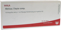 MELISSA/SEPIA comp.Ampullen - 10X1ml