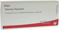 PANCREAS/EQUISETUM Ampullen - 10X1ml