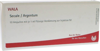 SECALE ARGENTUM Ampullen - 10X1ml