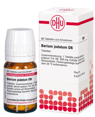 BARIUM JODATUM D 6 Tabletten 80 St