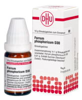 FERRUM PHOSPHORICUM D 30 Globuli - 10g - F - H