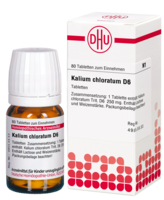 KALIUM CHLORATUM D 6 Tabletten - 80St - I - K