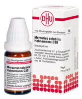 MERCURIUS SOLUBILIS Hahnemanni D 30 Globuli - 10g - L - N