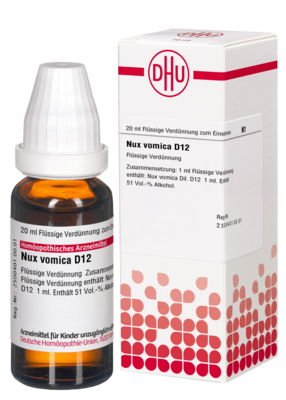 NUX VOMICA D 12 Dilution 20 ml