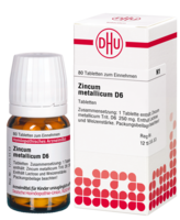 ZINCUM METALLICUM D 6 Tabletten - 80St