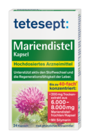 TETESEPT Mariendistel-Kapseln - 24St - Leber & Galle