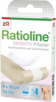 RATIOLINE sensitive Wundschnellverband 4 cmx1 m - 1St - Wundbehandlung