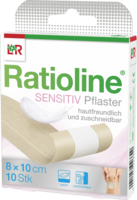 RATIOLINE sensitive Wundschnellverband 8 cmx1 m - 1St - Wundbehandlung