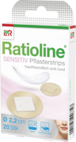 RATIOLINE sensitive Pflasterstrips rund - 20St - Pflasterstrips