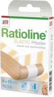 RATIOLINE elastic Wundschnellverband 4 cmx1 m - 1St - Wundbehandlung
