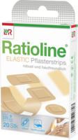 RATIOLINE elastic Pflasterstrips in 4 Größen - 20St - Pflasterstrips