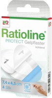 RATIOLINE protect Gelpflaster groß - 4St - Gel- & Sprühpflaster