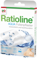 RATIOLINE aqua Duschpflaster 8x10 cm - 5St - Dusch- & Schwimmpflaster