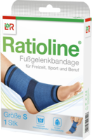 RATIOLINE active Fußgelenkbandage Gr.S - 1St - Fuß- & Rückenbandagen 