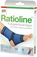 RATIOLINE active Fußgelenkbandage Gr.S - 1St - Fuß- & Rückenbandagen