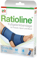 RATIOLINE active Fußgelenkbandage Gr.XL - 1St - Fuß- & Rückenbandagen