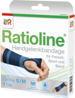 RATIOLINE active Handgelenkbandage Gr.S/M - 1St - Hand- & Ellenbogenbandagen
