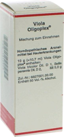 VIOLA OLIGOPLEX Liquidum - 50ml - Madaus