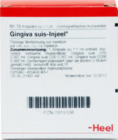 GINGIVA SUIS Injeel Ampullen - 10St