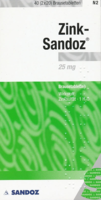 ZINK SANDOZ Brausetabletten - 40St - Selen & Zink