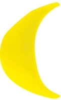 KIRSCHKERNKISSEN Mond gelb - 1St