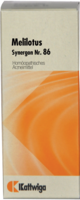 SYNERGON KOMPLEX 86 Melilotus Tropfen - 50ml