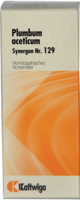 SYNERGON KOMPLEX 129 Plumbum aceticum Tropfen - 50ml